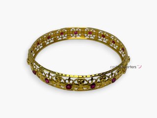 brazalete oro 18k