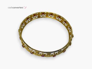 brazalete oro 18k