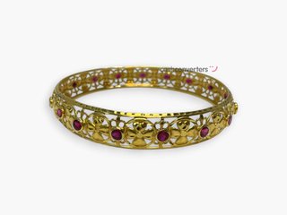 brazalete oro 18k