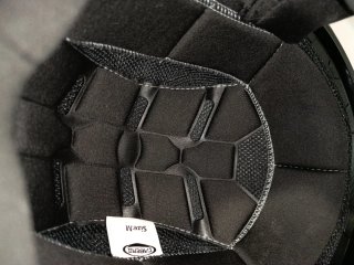 Casco de moto Caberg negro y rosa