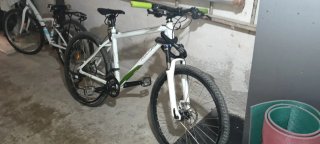 Bicicleta Rockrider Blanca