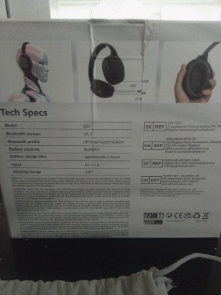 Auriculares Baseus Q20 Inalámbricos Azul Marino