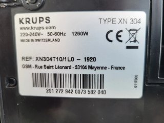 Cafetera Nespresso Krups