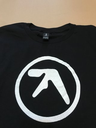 Aphex Twin logo black t-shirt