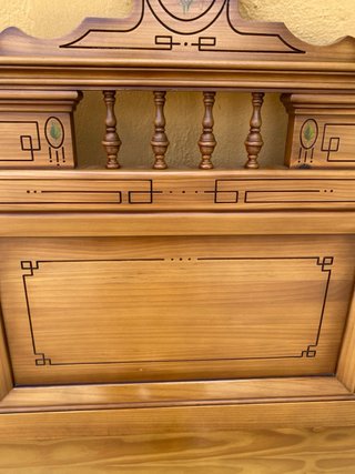Cabecero madera precioso