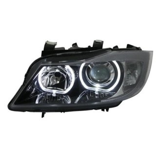 Faros Angel eyes para BMW E90 look Xenon