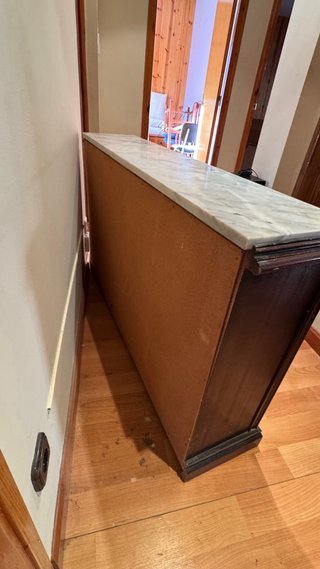 Mueble recibidor vintage