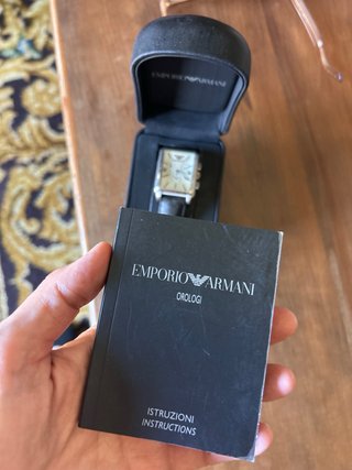 Reloj Emporio Armani AR0141 Negro/Dorado