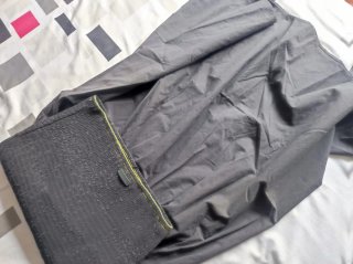 Falda larga/Vestido Gris talla M