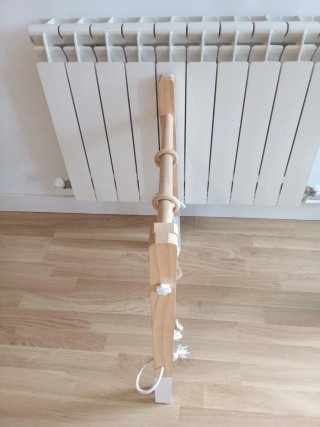 Gimnasio madera bebé plegable