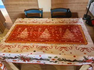 Tovaglia da Tavola natalizia Natale 240x140 cm  12
