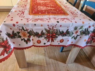 Tovaglia da Tavola natalizia Natale 240x140 cm  12