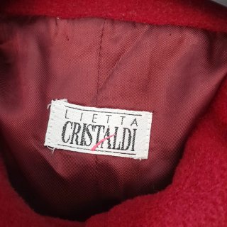 Cappotto bordeaux Cristaldi
