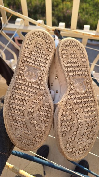 Scarpe Adidas bambina glitter bianche come nuove