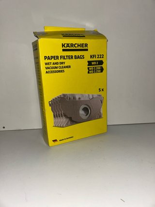 Bolsas de Papel Kärcher KFI 222 Aspiradora WD 2