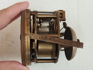 Antico meccanismo per orologio orologi parigina