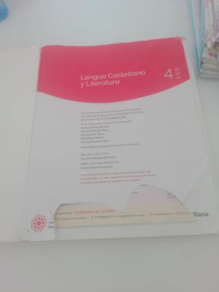 Lengua Castellana y Literatura 4º ESO, Proy. C. M.