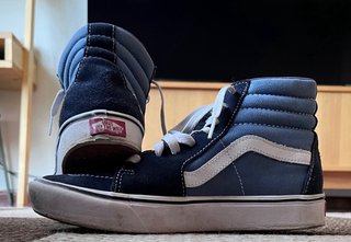Zapatillas Vans Altas Azules