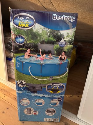Piscina Bestway 3.05m x 76cm Steel Pro MAX