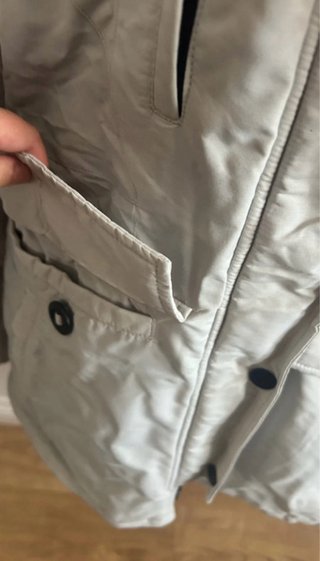 Chaqueta parka invierno con capucha y pelo