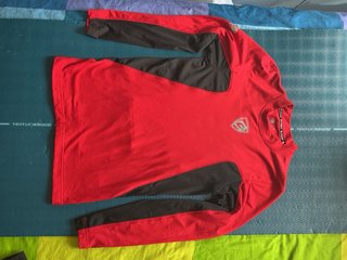 Maillot Berg Talla S Niño Rojo/Negro