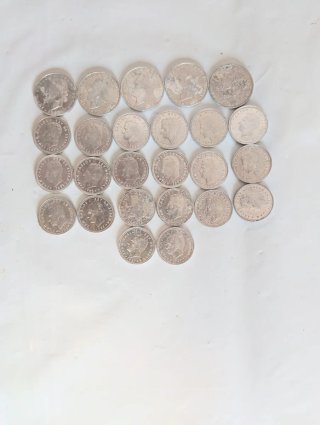 Lote de monedas antiguas