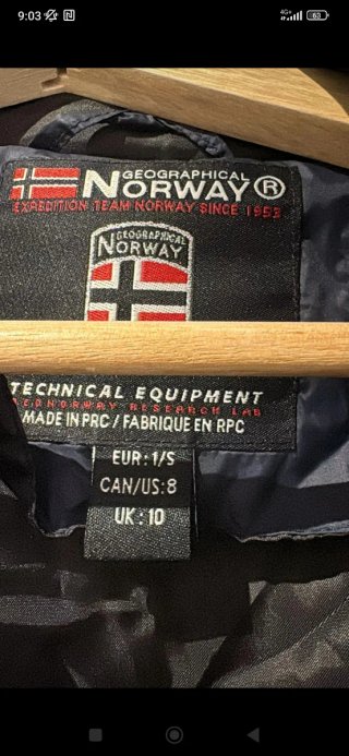 Abrigo Norway azul