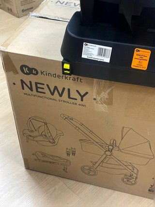 Kinderkraft NEWLY 4 en 1 Carrito, I-Size,...