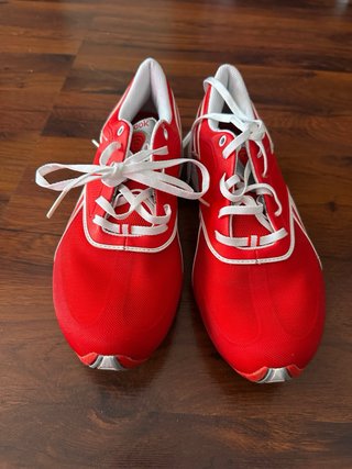 Reebok Zapatillas Deportivas Rojas y Blancas
