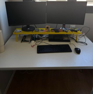 Mesa escritorio blanca