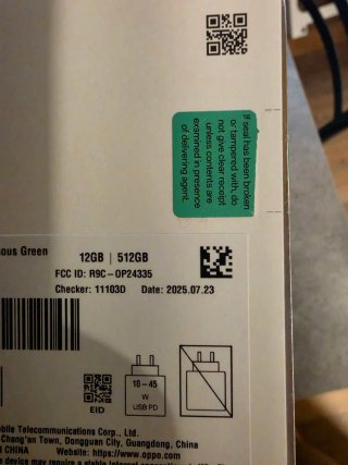 Oppo Reno 14 FS 5G 12GB+512GB