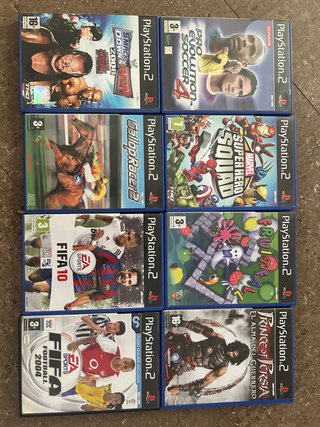 Lote 8 Juegos PlayStation 2 PS2