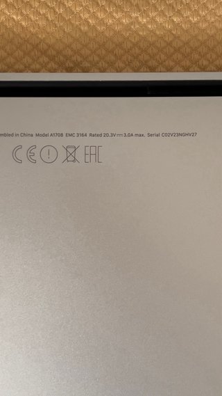 MacBook Pro a1708 (2017) PRECIO NEGOCIABLE