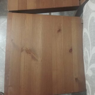 2 Sillas Madera Ikea Tapizadas