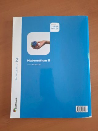 Libro Matemáticas 2°bachillerato Santillana