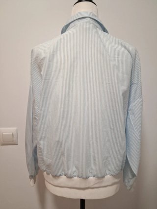 Camisa Bimba y Lola Rayas Azul Blanco,  oversize