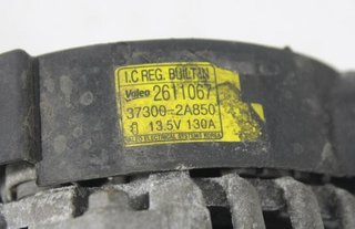 Alternador kia 373002a850 rio concept 125768