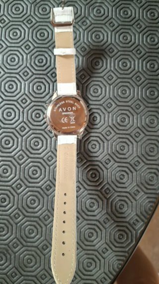 Orologio donna bianco con strass
