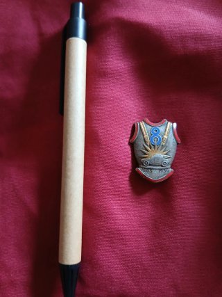 Insignia del Regimiento de Dragones n° 8 Francés