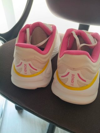 Zapatillas Bondi 9 Mujer Blanco/Rosa