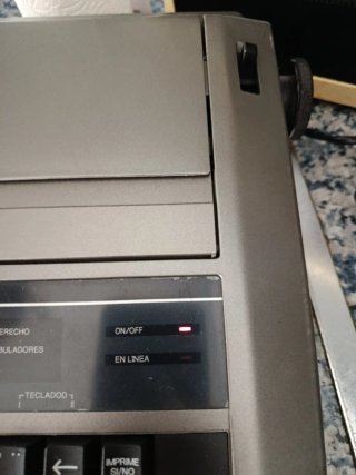 Máquina de escribir Panasonic