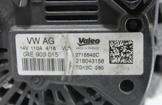 Seat 127304 alternador 04e903015 toledo xcellence