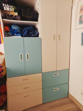 Armario Ikea infantil, SMASTAD/PLATSA