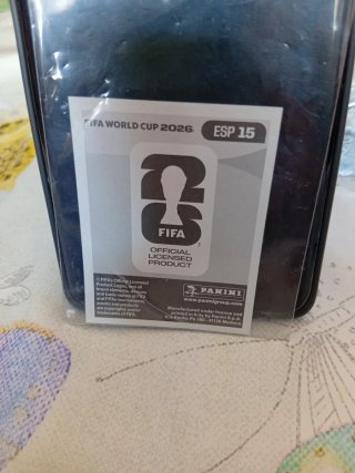 Lamine Yamal Carta Mundial Panini
