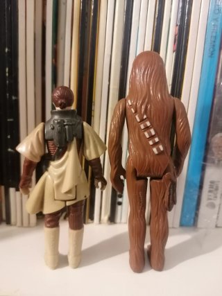 Star Wars Leia y Chewbacca figuras