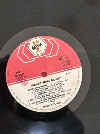 Vinile Ricchi & Poveri Voulez Vous Danser