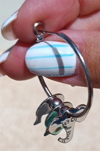 2 Pares Pendientes Vintage diferentes materiales