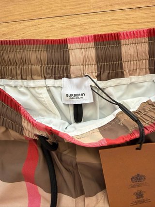 Burberry Pantalones Cortos Cuadros