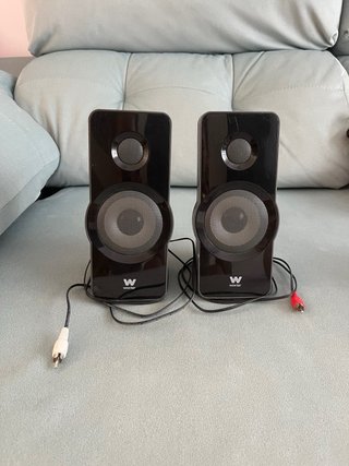 Altavoces Woxter Subwoofer Negro/Gris