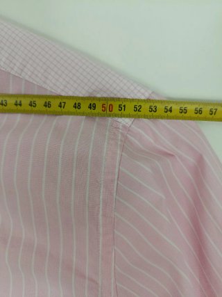 Camisa Tommy Hilfiger Rayas Rosas Talla L